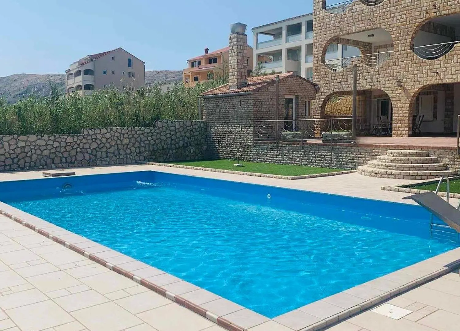 Pool Apartment Antonia Pag Town